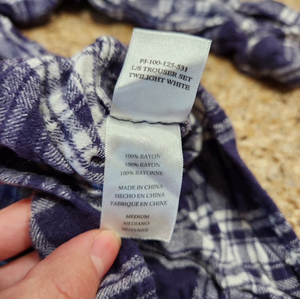Rails Twilight White Plaid Pajama Set - Picture 7 of 8